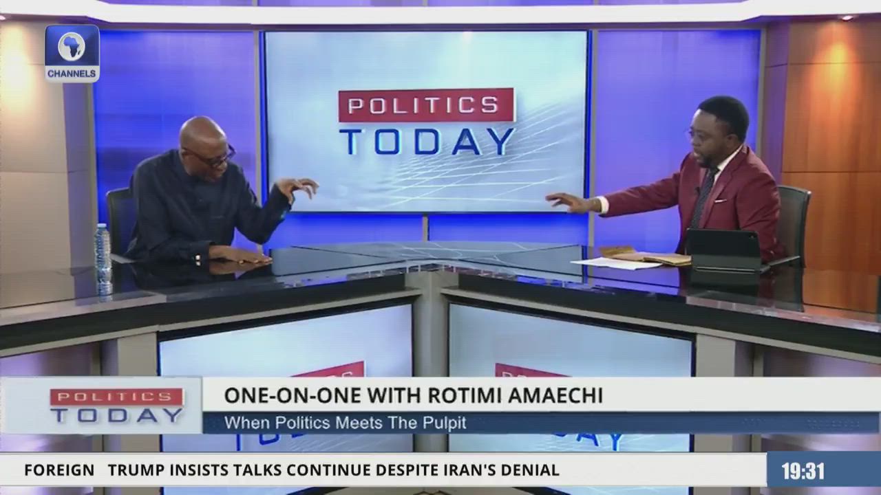 I Don't Respond To My Subordinate- Rotimi Amaechi dismisses Wike’s claim that Atiku picked him as hi...