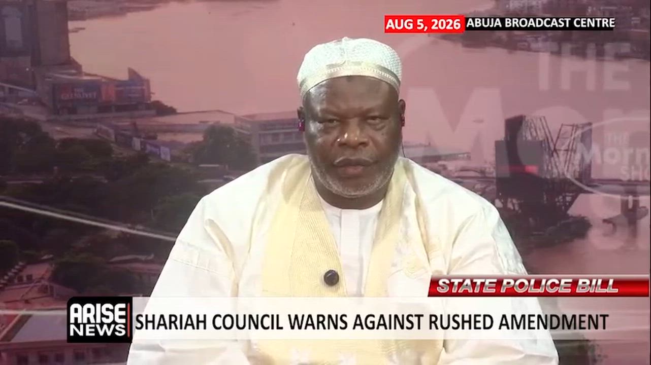 Shariah Council Opposes Rushed Rollout of State Police, Transparent Public Hearing Needed — Muhammad...