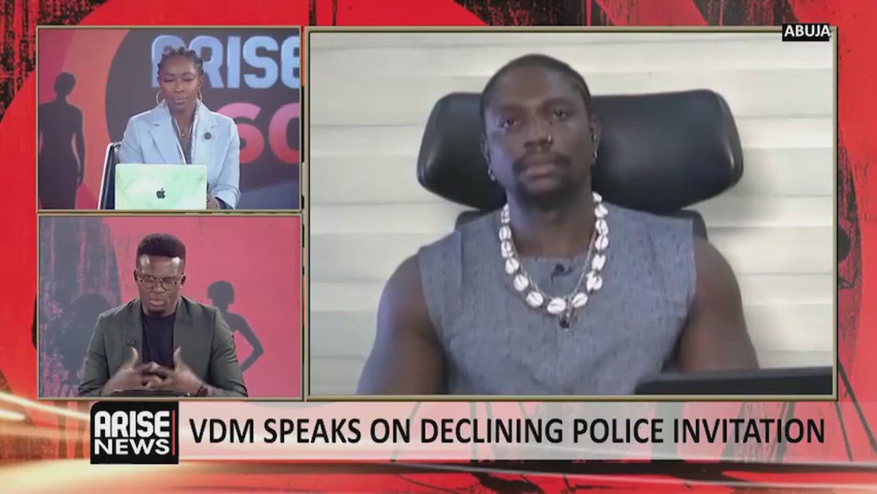 I Will Not Honour Police Invitation Because it is Malicious - VeryDarkMan

On ARISE 360 with @theman...