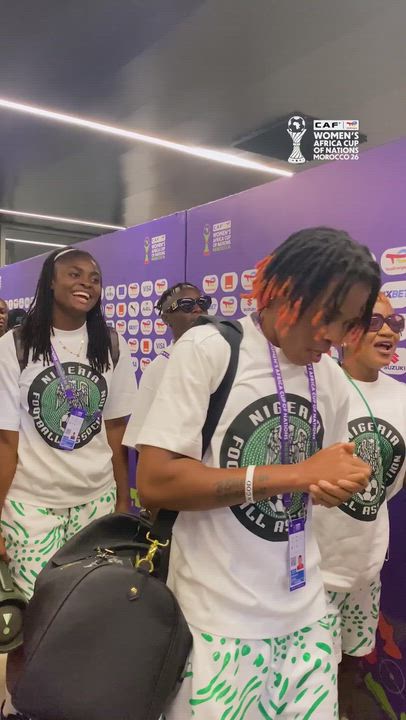 The Super Falcons don’t do low-key arrivals 🇳🇬⚽👑

The Queens are playing against The Cleopatras of...