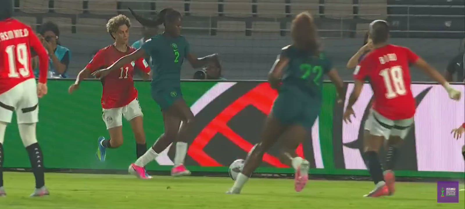 ⏱️ Half-time: 🇪🇬 Egypt 0 - Nigeria 2 🇳🇬

Nigeria scored a brilliantly worked goal right on the strok...