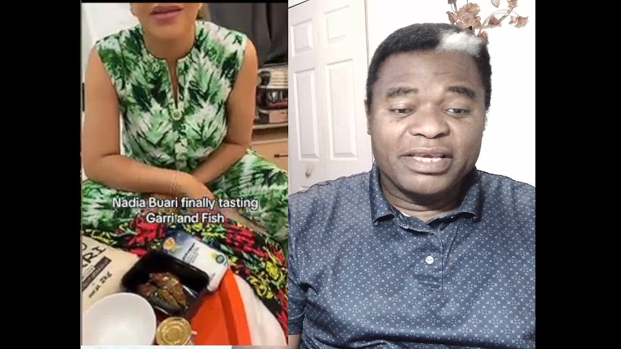 Ghanaians React as Nadia Buari Tries Garri and Fish in Nigeria for the First Time