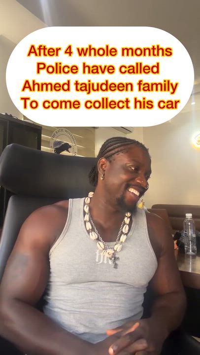 Ratel Movement: The police has returned Ahmed Tajudeen's car that was held in their hand for several...