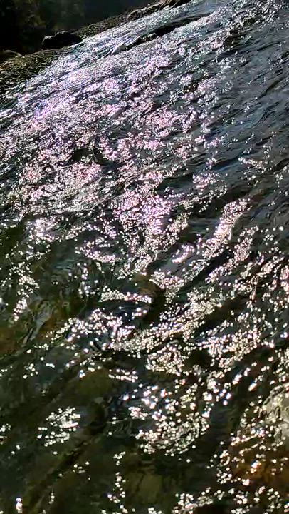Clean and clear water from the glacier Rever. @akumar
