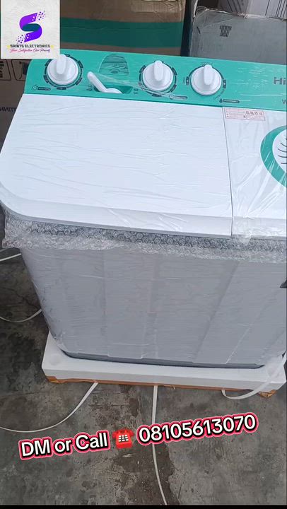 Hisense Semi-automatic Washing Machine 7.5kg 
DM or Call ☎️ 08105613070
#saintselectronics #washingm...