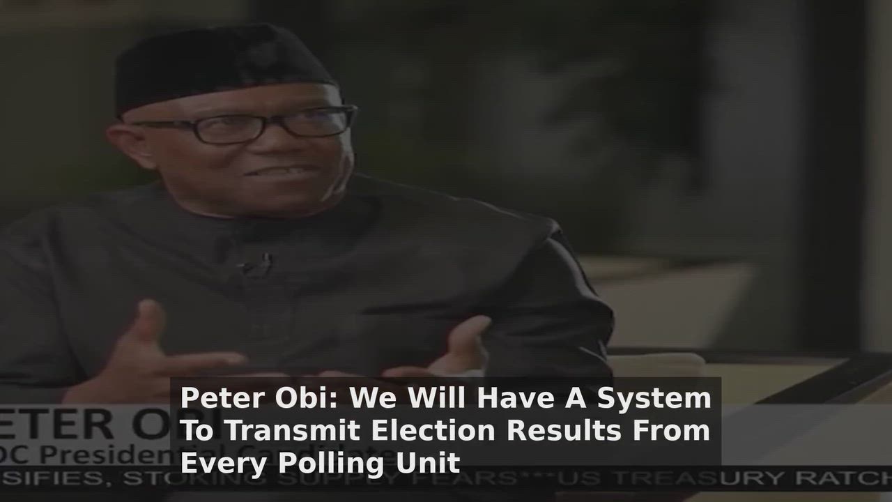Top 10  Politics Nigeria  headlines 🙄🚀 discussions:
1. Peter Obi: We Will Have A System To Transmi...