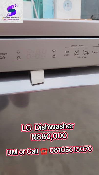 Enjoy Luxury Lifestyle with our LG Dishwasher For just N880,000 only 
DM or Call ☎️ 08105613070
#sai...