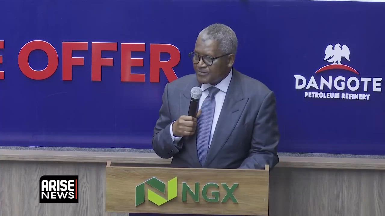 Dangote: Refinery Funding Needs Met Through Private Placement, IPO is An Invitation to the Public fo...