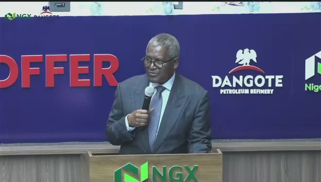 "I don’t want anybody to call me the richest man in Africa again, I want to be called the wealthiest...