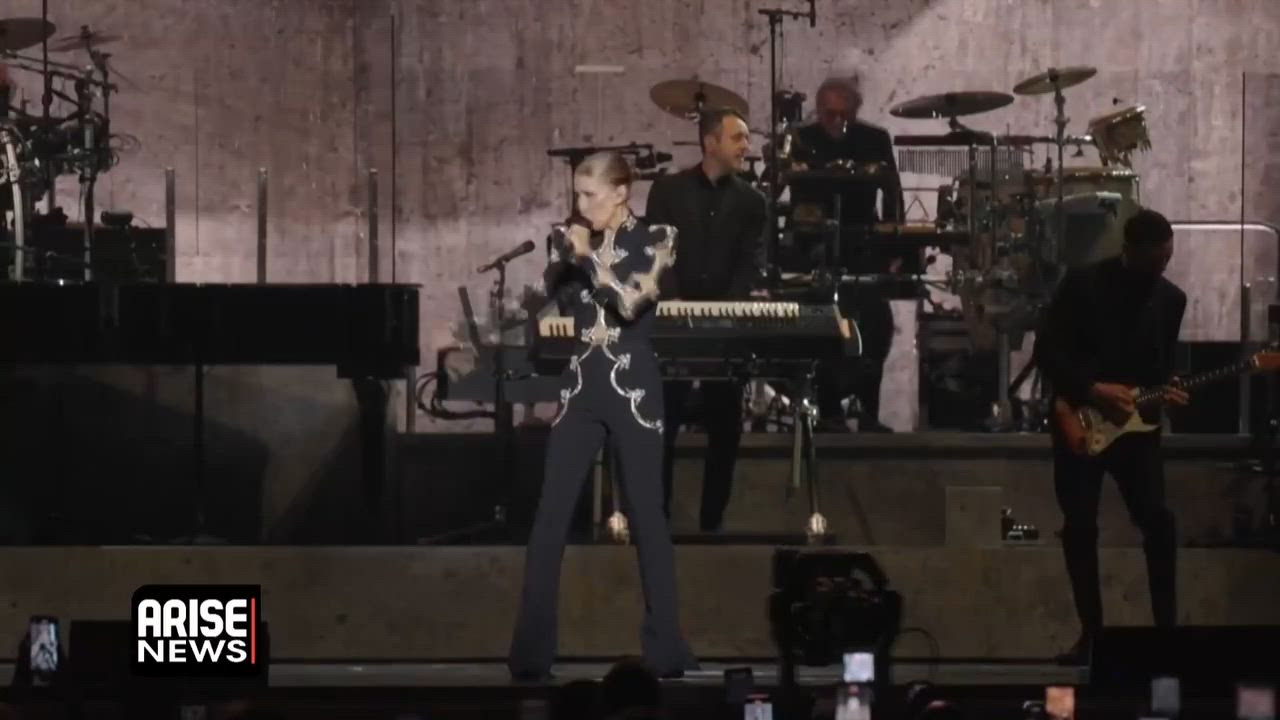 Celine Dion back on stage after 6-year hiatus.

On Arise 360 @themancjay and @nicoleabebe discuss th...