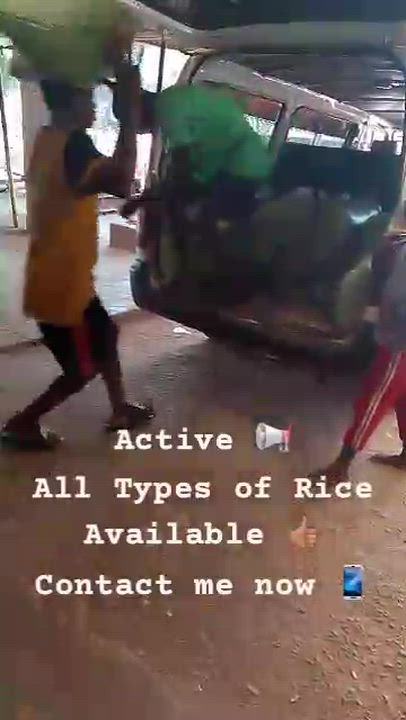 Active 📢 
Brown Rice Available 👍🏽 
White Rice Available 👍🏽 
Ofada Rice Available 👍🏽 
Contact...