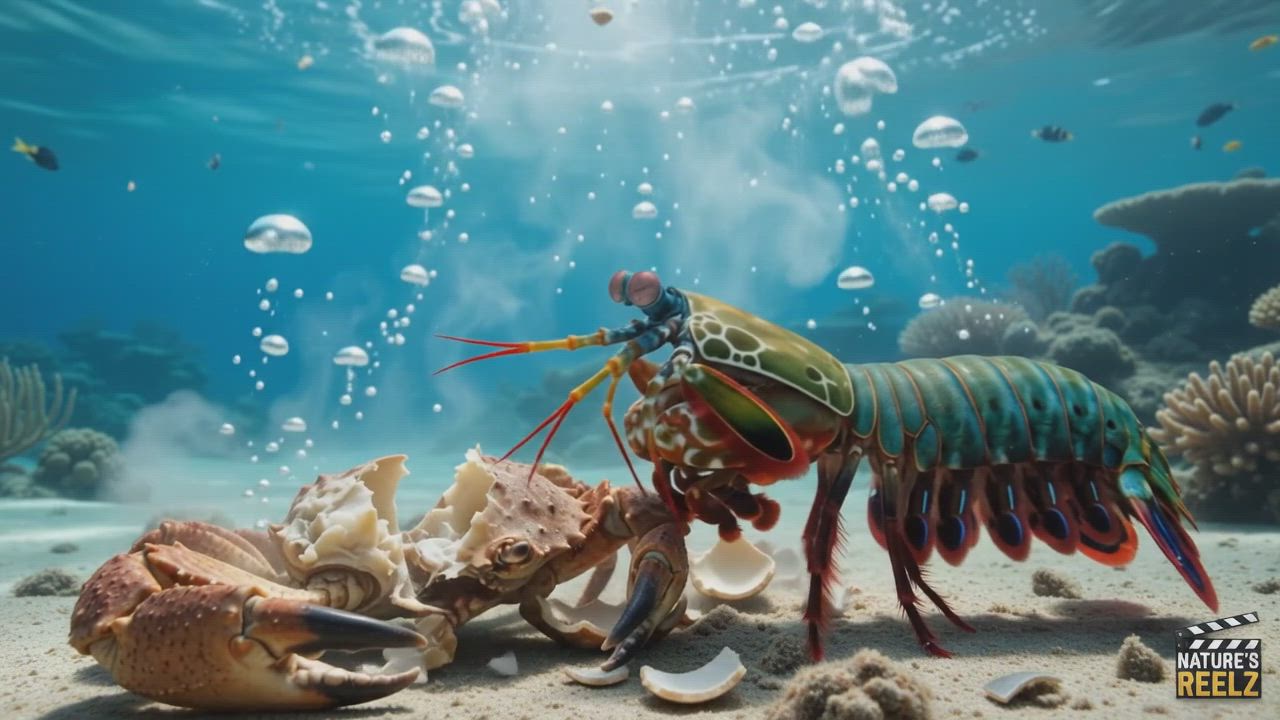 The Deadliest Punch in the Ocean! 🌊🥊

Meet Cab the Crab. 🦀

Cab wasn’t just any crab on the reef;...