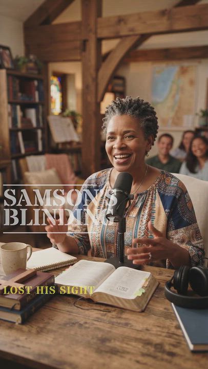 After Samson was captured by the Philistines, they blinded him and took him to Gaza. Even in his dar...