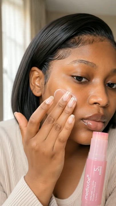 Did this ad for Medicube PDRN pink collagen volume multi balm. I used my face for this ad. This one...