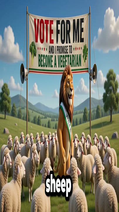 Election is close People 
Open your eyes 
Wolves will start coming in sheep clothing now