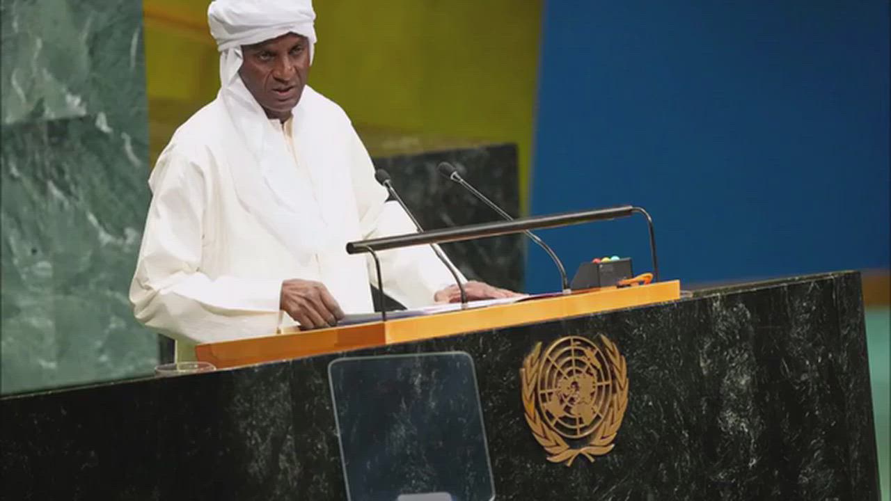 Niger’s Prime Minister Ali Mahamane Lamine Zeine, speaking at the 81st session of the United Nations...