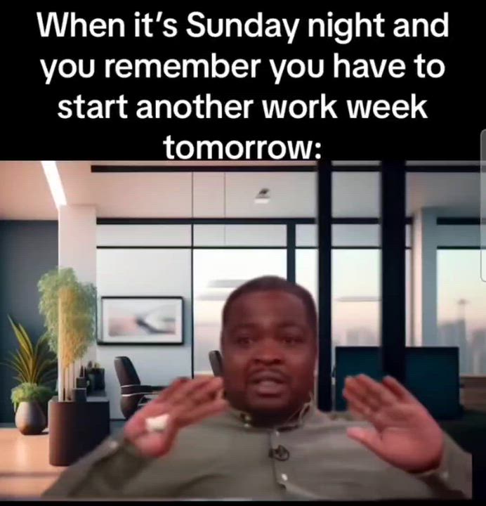 I’m sorry to be the bearer of bad news… 😭

But tomorrow is Monday.

Yes.
MONDAY 😭

That day someho...