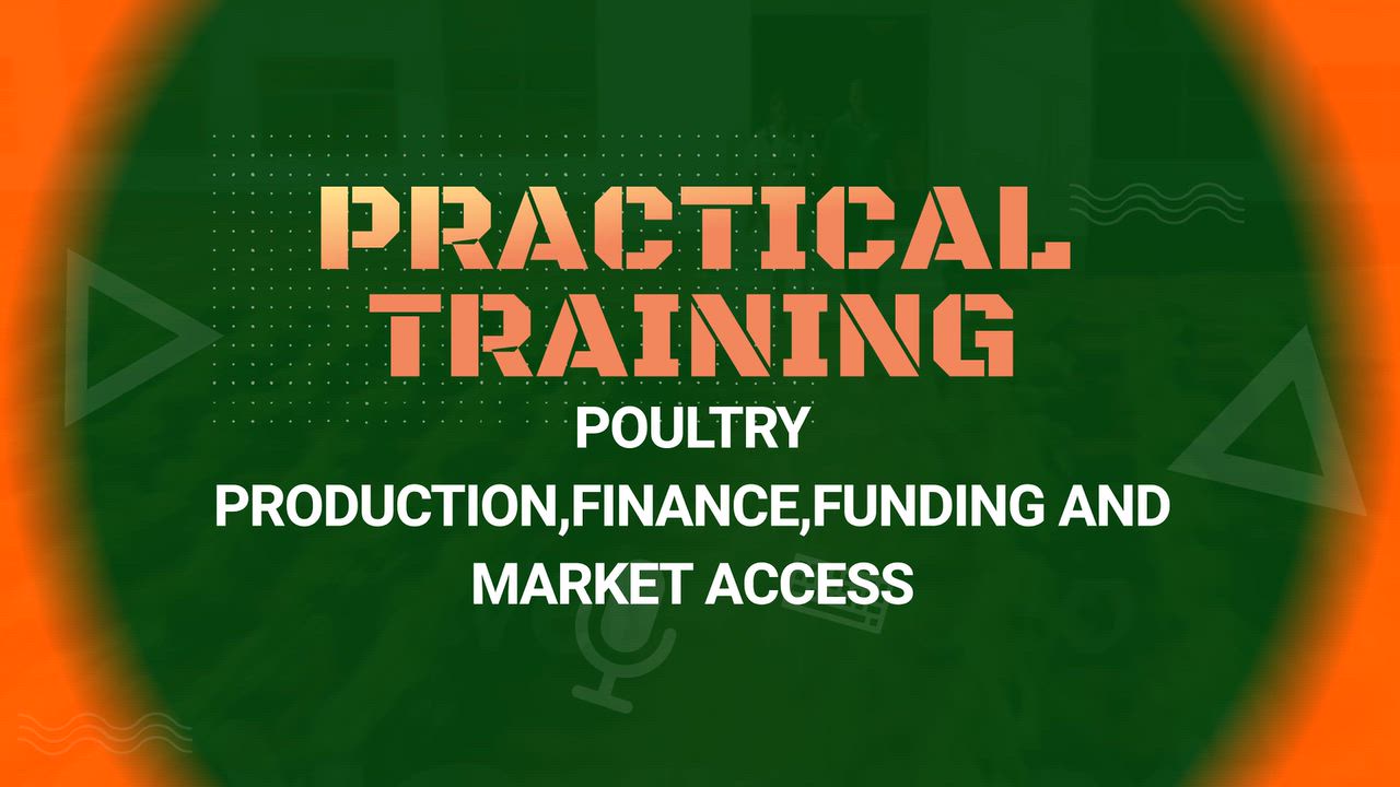 DIARY OF A FARMER PRESENTS

3-DAY ONLINE POULTRY FARMING BUSINESS TRAINING

16th – 18th October 2026...