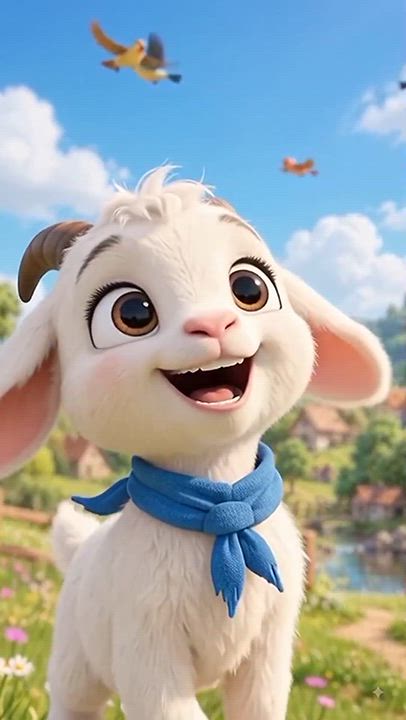 Gogo the little goat that wants to Fly #LekeeLekee #FYP #Viral