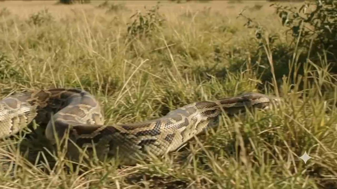 Meet Loose The Mongoose. Nature's Born Python Killer!

In the heart of the sun-drenched grasslands,...