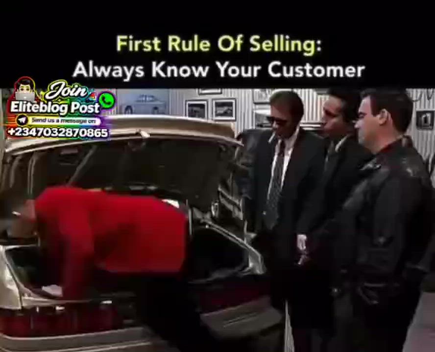 First rule of selling: Always know your customers #LekeeLekee #Eliteblogpost #Viral #Trending #Lekee...