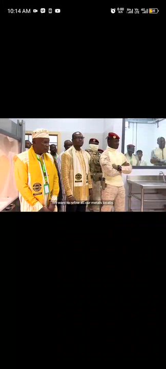 Burkina Faso inaugurated its first-ever gold refinery in Africa 🔥🔥🔥

What a milestone achieved by...
