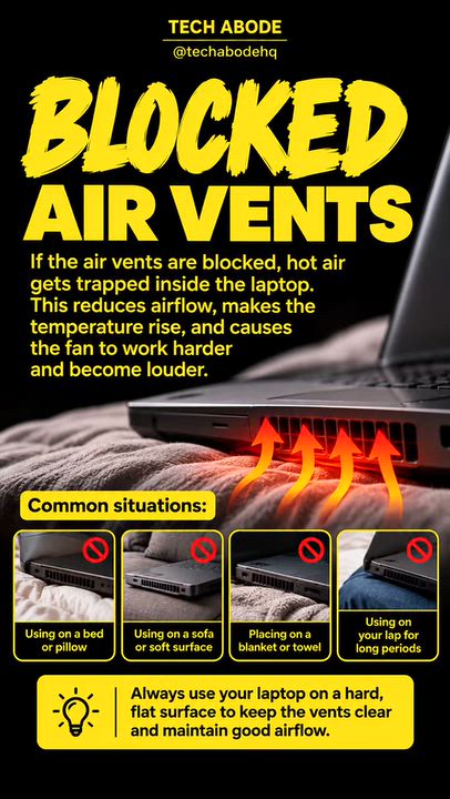 Common reasons why your laptop sounds terrible.