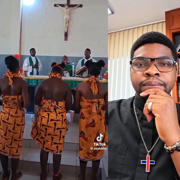 This video of Catholic church altar girls has generated a lot of controversies, some in favour while...