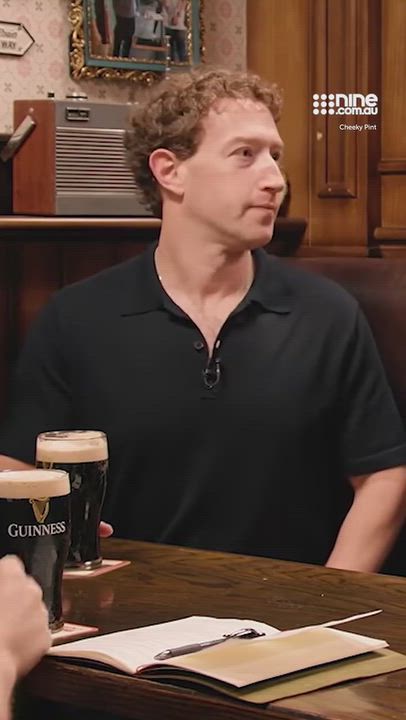 Mark Zuckerberg Goes Viral After Awkward Guinness Sip 😂🍺

Meta CEO Mark Zuckerberg has once again...