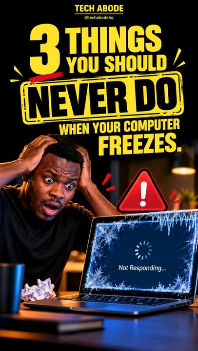 🚨 Computer frozen? DON’T PANIC! 💻

The wrong move could make things worse! ⚠️

Here are 3 mistakes...