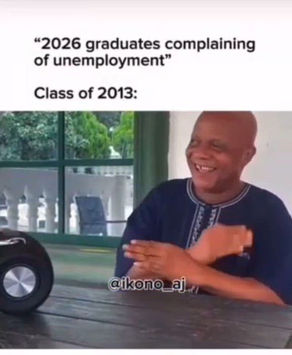 😆 🤣 😂 they no know where they dey,welcome to the club e go long.
Imagine 2026 graduates dey compl...
