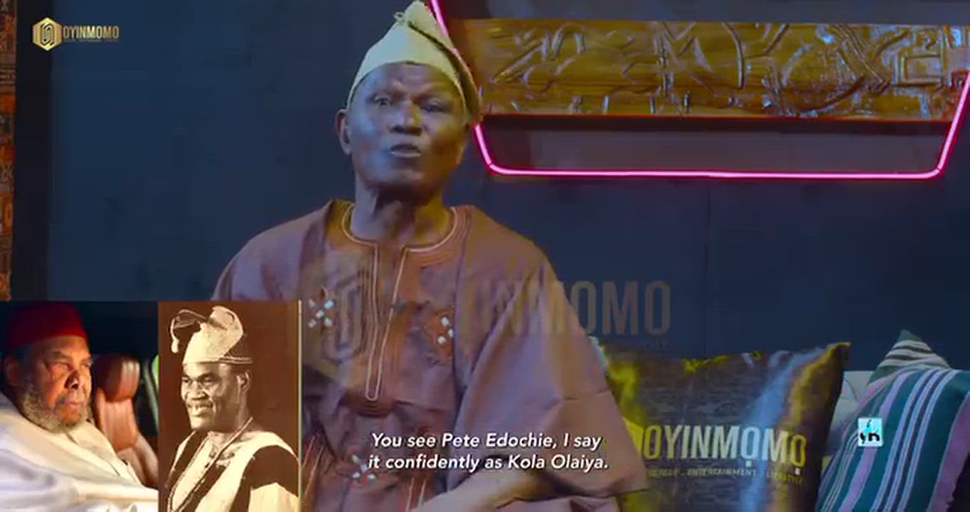 Veteran actor Kola Olaiya has criticised fellow actor Pete Edochie over the ongoing debate about sen...